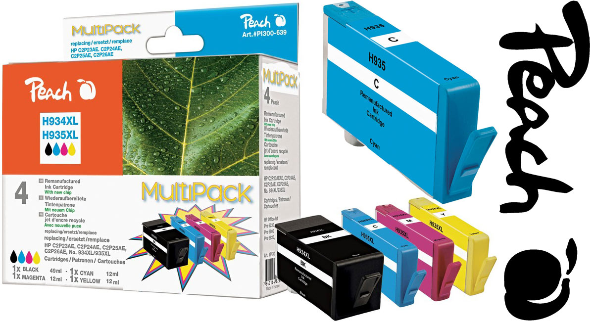 HP OfficeJet Pro 6230 Tintenpatronen Peach