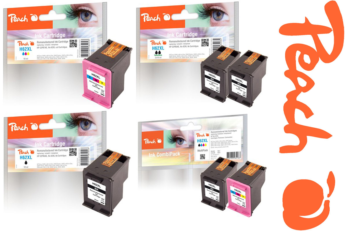 HP Envy 5540 eAllinOne Tintenpatronen Peach Tintenpatronen Toner